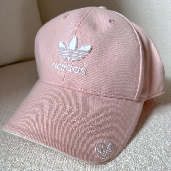 Adidas Light Pink Baseball Hat - Picture 1 of 7